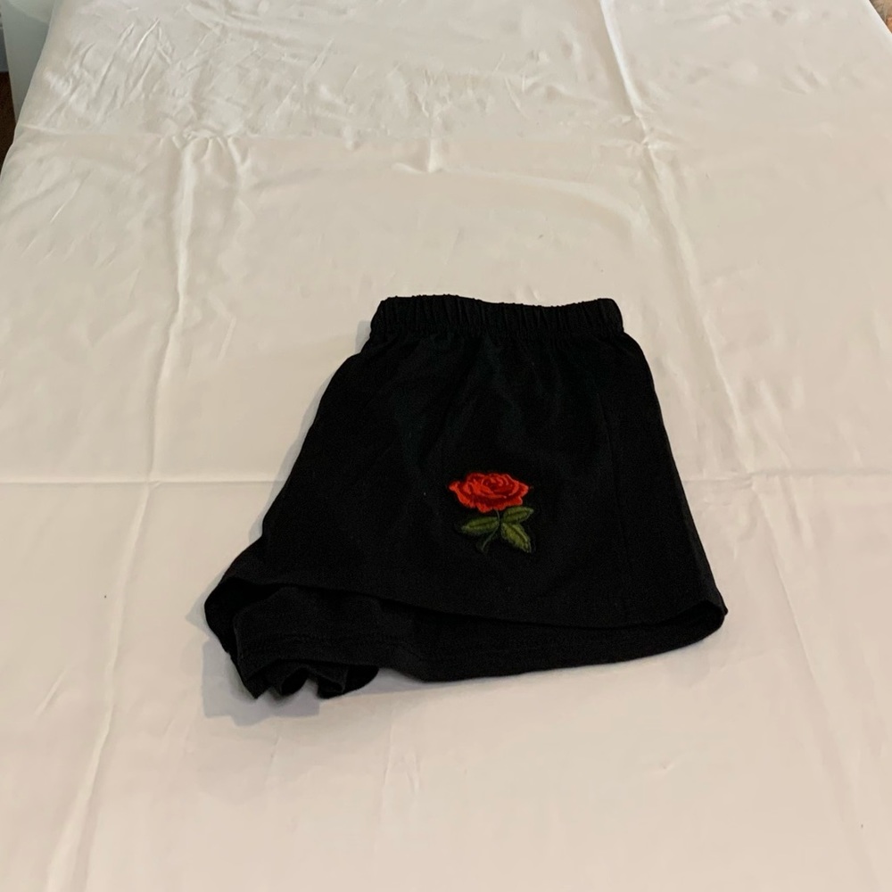 Brandy Melville inspired rose shorts